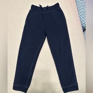 GAP kids navy fleece lined sweatpants